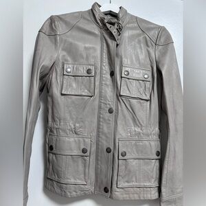 Coach leather jacket